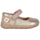 Baby Girls Rose-Gold Pre Walker Shoes, 1, hi-res